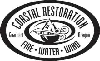 COASTAL RESTORATION FIRE • WATER • WIND GEARHART OREGON logo