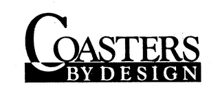 COASTERS BY DESIGN logo