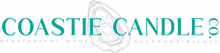 COASTIE CANDLE CO. MISSISSIPPI MADE GULFPORT BILOXI logo