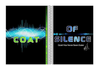 COAT OF SILENCE QUIET HAS NEVER BEEN EASIER logo
