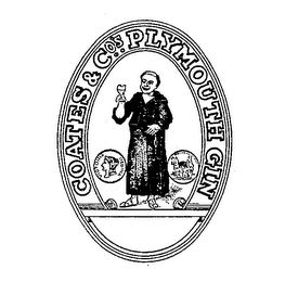 COATES AND CO'S PLYMOUTH GIN VICTORIA REGINA logo