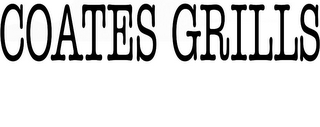 COATES GRILLS logo