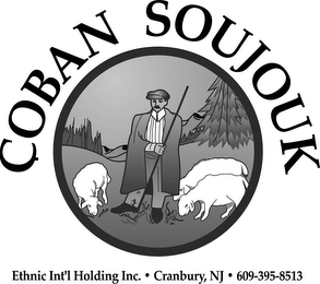 COBAN SOUJOUK ETHNIC INT'L HOLDING INC. CRANBURY, NJ 609-395-8513 logo