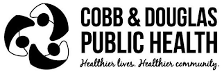 COBB & DOUGLAS PUBLIC HEALTH HEALTHIER LIVES. HEALTHIER COMMUNITY. logo