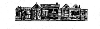 COBBLER BARBER LIVERY MAIN STREET CANDLERY GENERAL STORE BANK logo