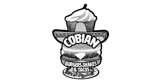 COBIAN BURGERS, SHAKES & TACOS logo