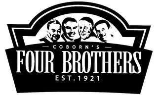 COBORN'S FOUR BROTHERS EST. 1921 logo