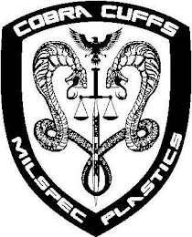 COBRA CUFFS MILSPEC PLASTICS MADE IN USA logo