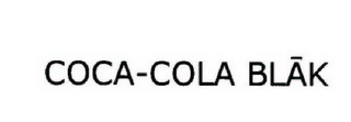COCA-COLA BLÄK logo