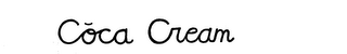 COCA CREAM logo