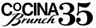 COCINA 35 BRUNCH logo