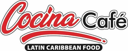 COCINA CAFÉ LATIN CARIBBEAN FOOD logo