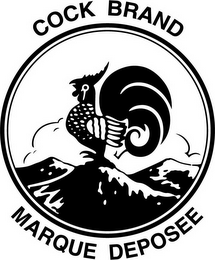 COCK BRAND MARQUE DEPOSEE logo