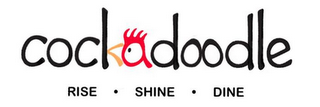 COCKADOODLE RISE · SHINE · DINE logo