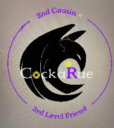 COCKARUE  2ND COUSIN  3RD LEVEL FRIEND logo