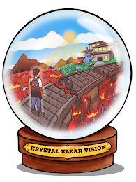 COCKRELL 28 KRYSTAL KLEAR VISION logo
