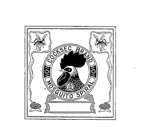 COCKSEC BRAND MOSQUITO SPIRAL logo
