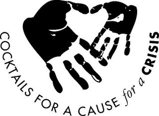COCKTAILS FOR A CAUSE FOR A CRISIS logo