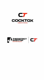 COCKTOX THE DISTRICT INJECTOR ERICA GRANTEED NP CT COMMAND THE HANG CT logo