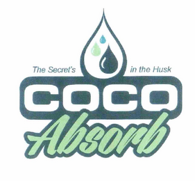 COCO ABSORB THE SECRETE'S IN THE HUSK logo