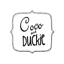 COCO AND DUCKIE logo