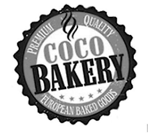 COCO BAKERY PREMIUM QUALITY EUROPEAN BAKED GOODS logo