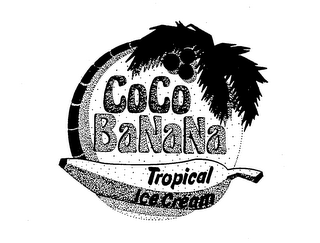 COCO BANANA TROPICAL ICE CREAM logo
