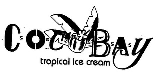 COCO BAY TROPICAL ICE CREAM logo