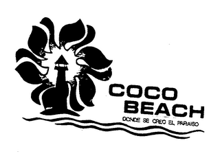 COCO BEACH DONDE SE CREO EL PARAISO logo
