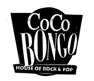 COCO BONGO HOUSE OF ROCK & POP logo