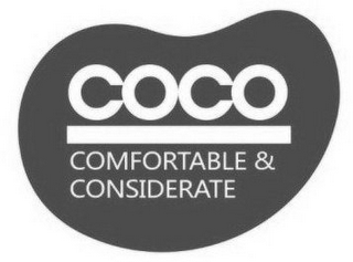 COCO COMFORTABLE & CONSIDERATE logo
