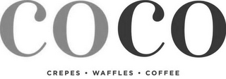 COCO CREPES · WAFFLES · COFFEE logo