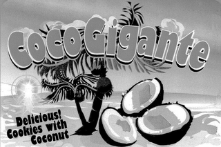 COCO GIGANTE DELICIOUS! COOKIES WITH COCONUT logo