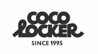 COCO LOCKER SINCE 1995 logo