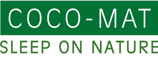 COCO-MAT SLEEP ON NATURE logo