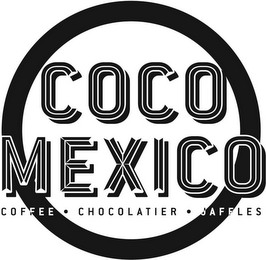COCO MEXICO COFFEE · CHOCOLATIER · JAFFLES logo