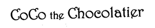 COCO THE CHOCOLATIER logo