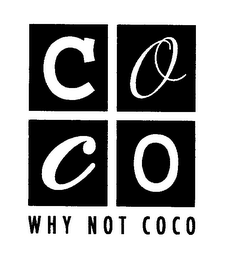 COCO WHY NOT COCO logo