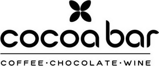 COCOA BAR COFFEE· CHOCOLATE· WINE logo