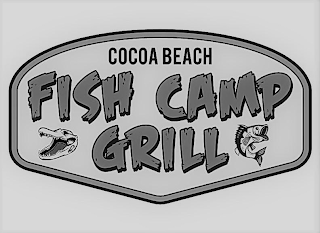 COCOA BEACH FISH CAMP GRILL logo