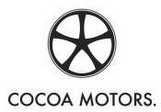 COCOA MOTORS. logo