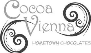COCOA VIENNA HOMETOWN CHOCOLATES logo