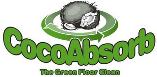 COCOABSORB THE GREEN FLOOR CLEAN logo