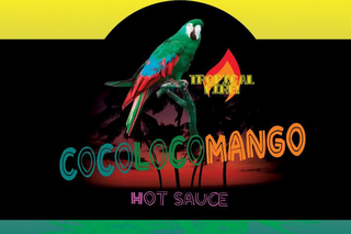 COCOLOCOMANGO TROPICAL FIRE! HOT SAUCE logo