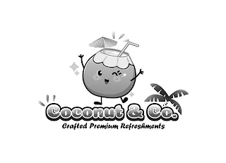 "COCONUT & CO." AND "CRAFTED PREMIUM REFRESHMENTS" logo