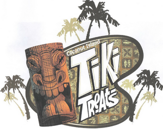 COCONUT ISLAND TIKI TREATS logo