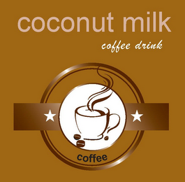 COCONUT MILK COFFEE DRINK COFFEE logo