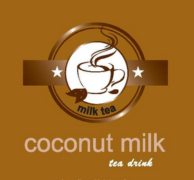 COCONUT MILK TEA DRINK MILK TEA logo