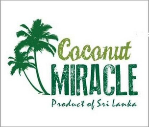 COCONUT MIRACLE PRODUCT OF SRI LANKA logo
