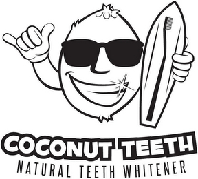 COCONUT TEETH NATURAL TEETH WHITENER logo